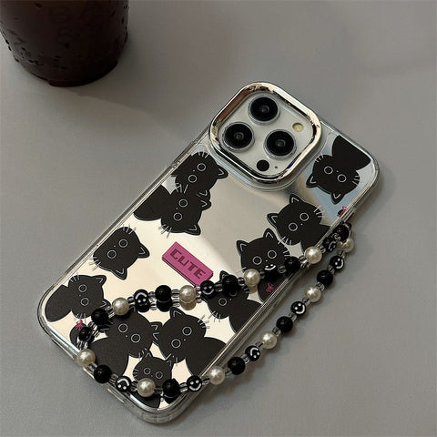 Coque iPhone fine CUTE CATS 