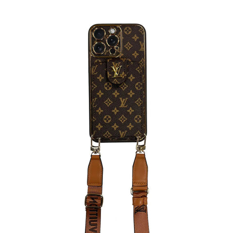 LV iPhone Case With  Lanyard