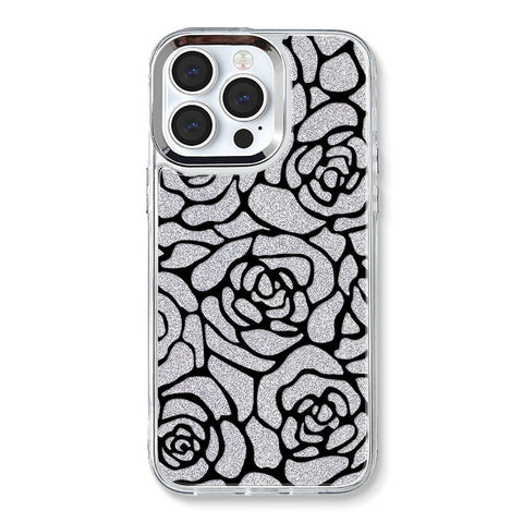 BLACK ROSE slim iPhone case